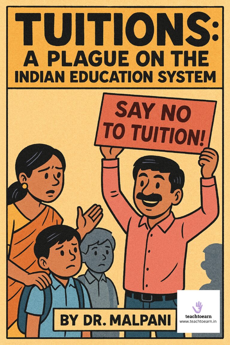 Tuitions – A Plague on the Indian Education System
