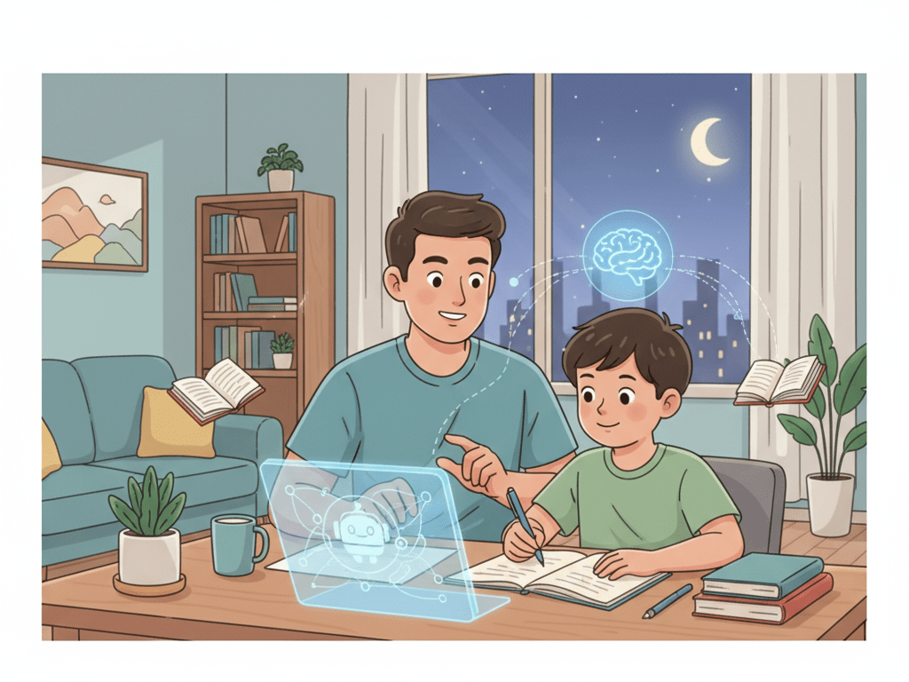 Featured image for: How Parents Can Build a Calm AI Study Routine at Home
