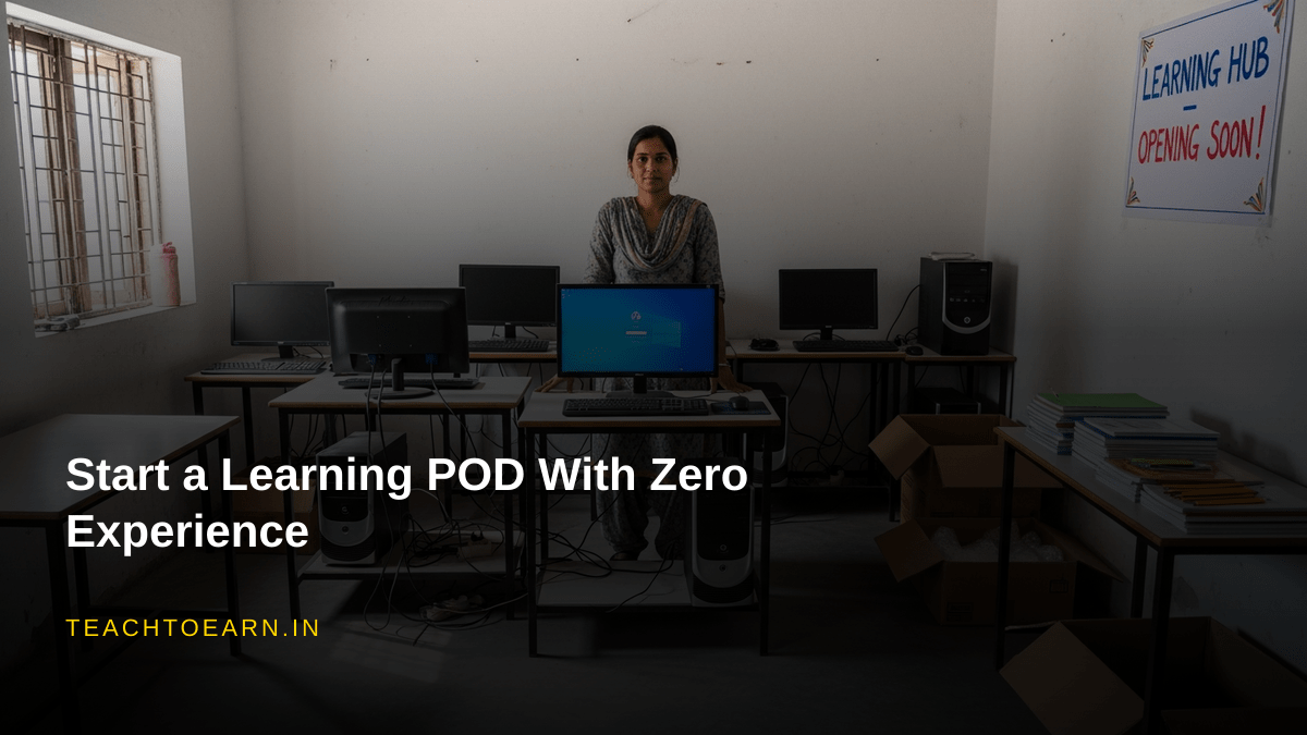 How To Start A Learning POD With Zero Teaching Experience