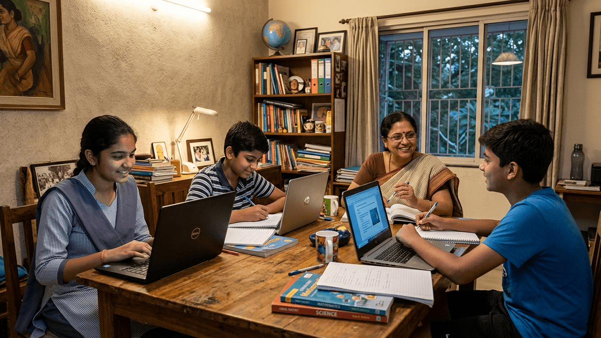 profitable learning POD teacher with students