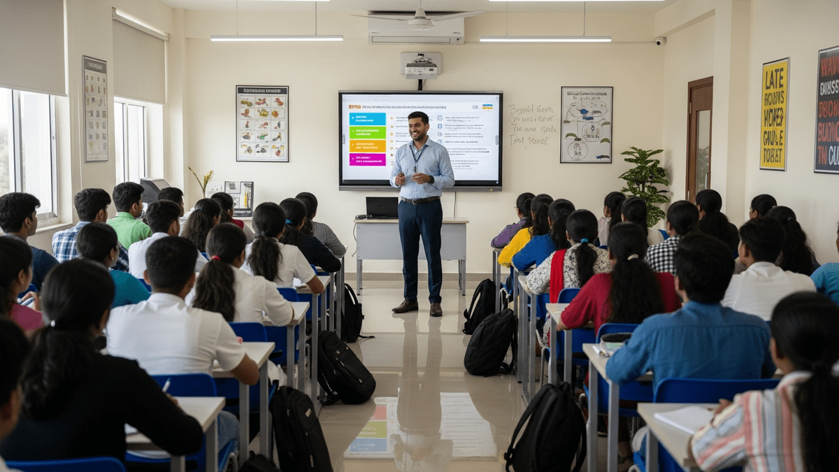 Scale learning POD India - Edupreneur managing students