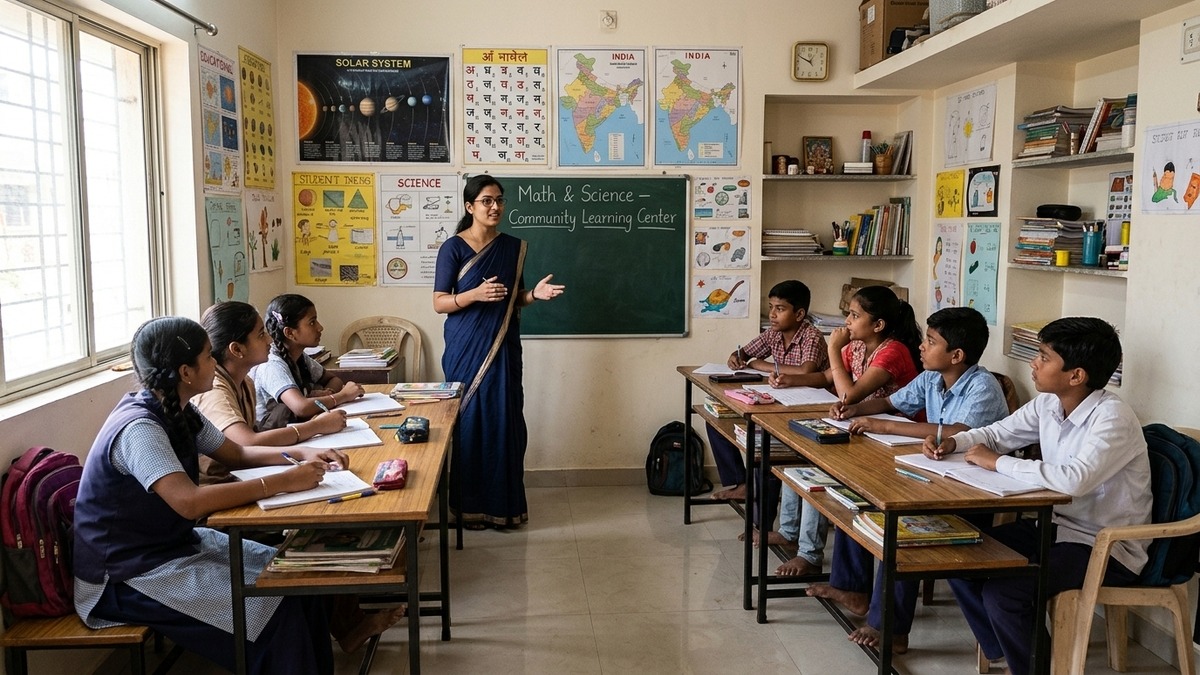 Indian community learning centre homemaker earning from home POD