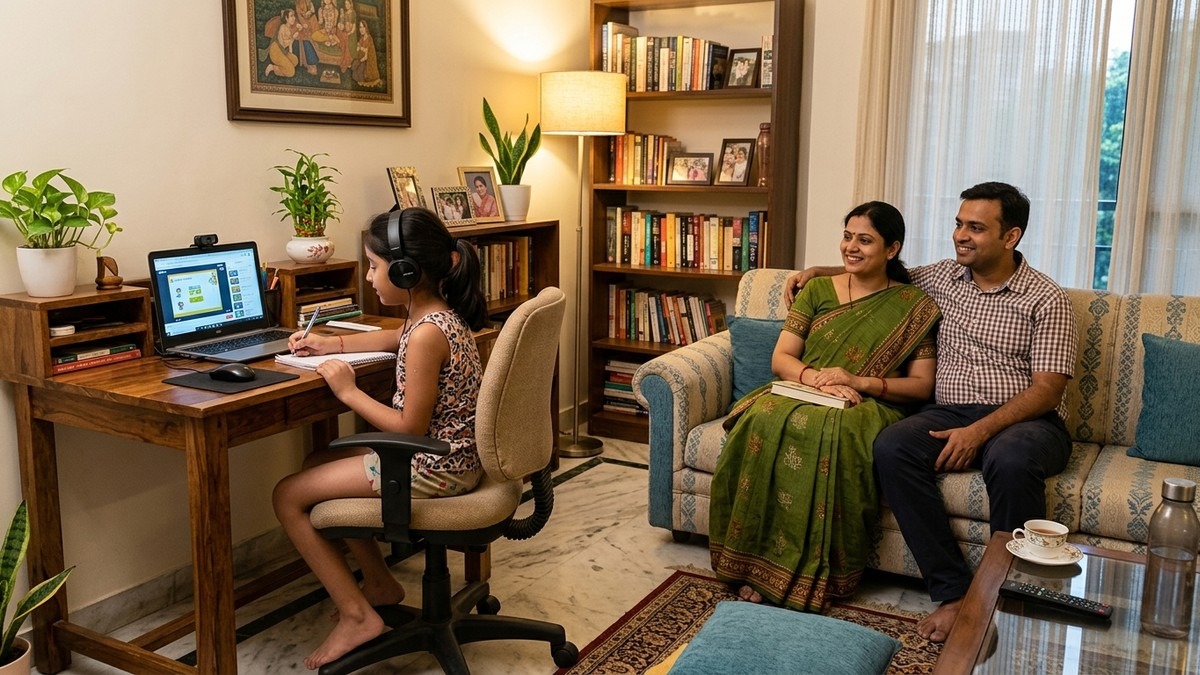 Support child learning at home with engaged parents