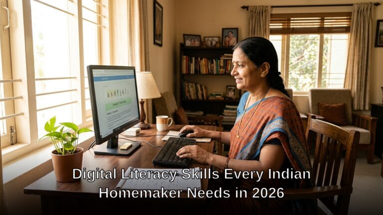 Digital Literacy Skills Every Indian Homemaker Needs in 2026