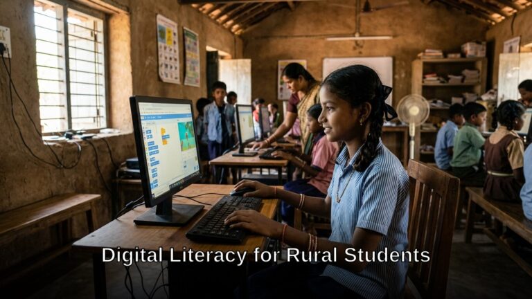 Digital Literacy for Rural Students in India: Bridging the Gap