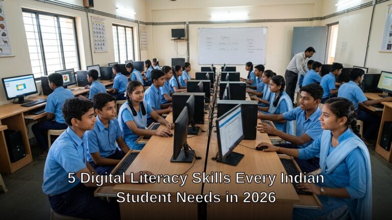 5 Digital Literacy Skills Every Indian Student Needs in 2026