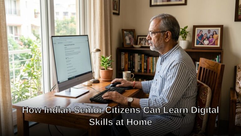 How Indian Senior Citizens Can Learn Digital Skills at Home