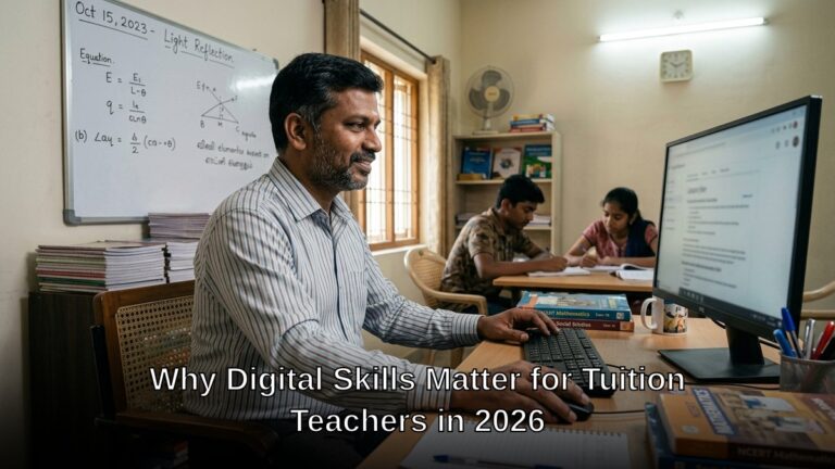 Why Digital Skills Matter for Tuition Teachers in 2026
