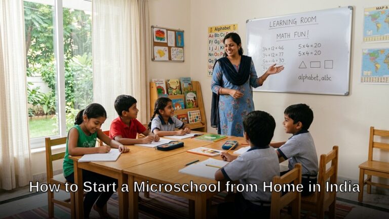 How to Start a Microschool from Home in India