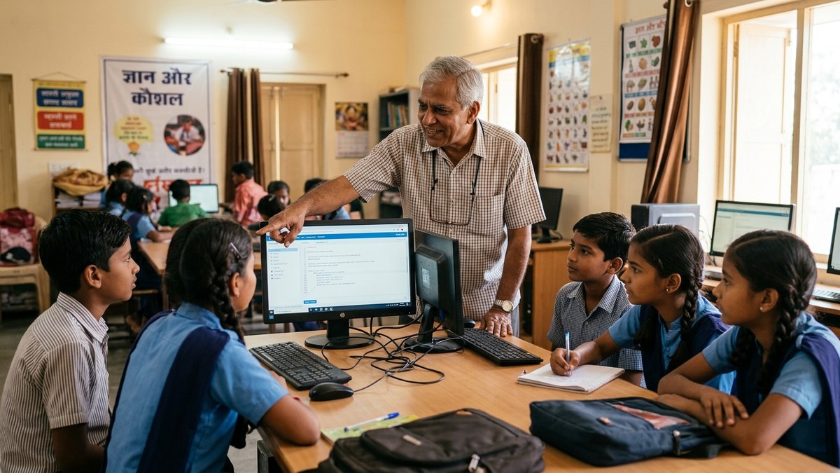 start learning pod business India senior citizen teaching students