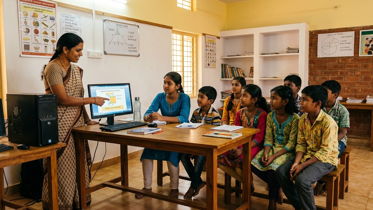 AI tools for Indian teachers in community learning centre