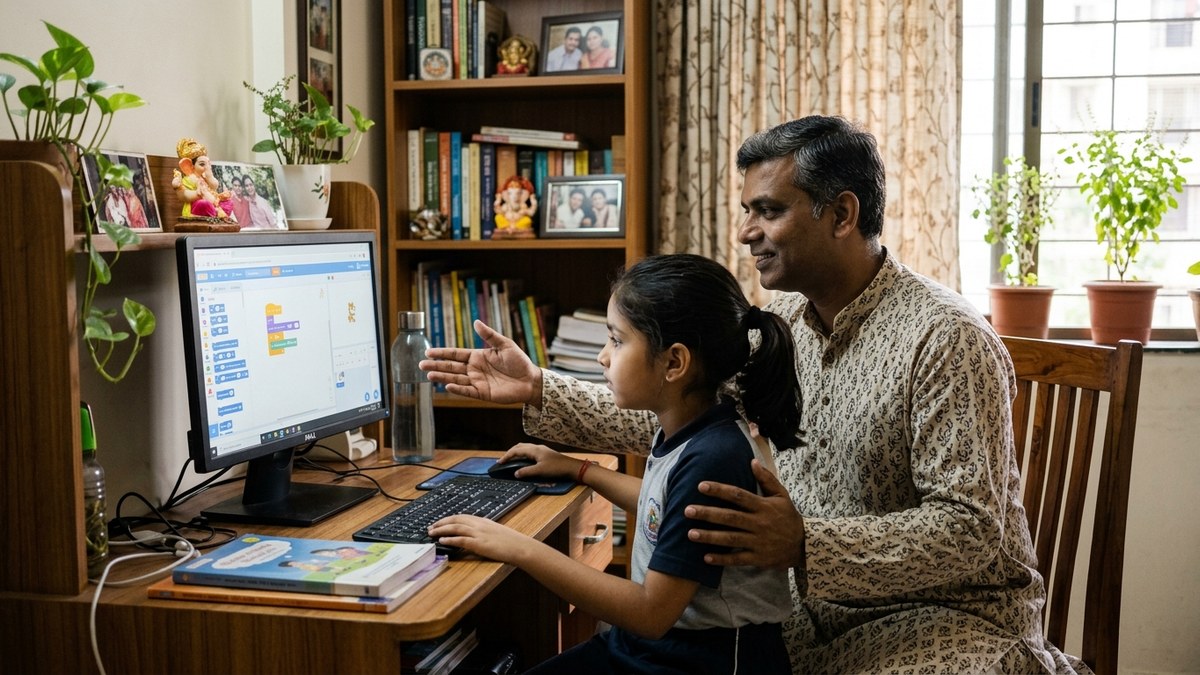 cyber safety tips for students with parent at home