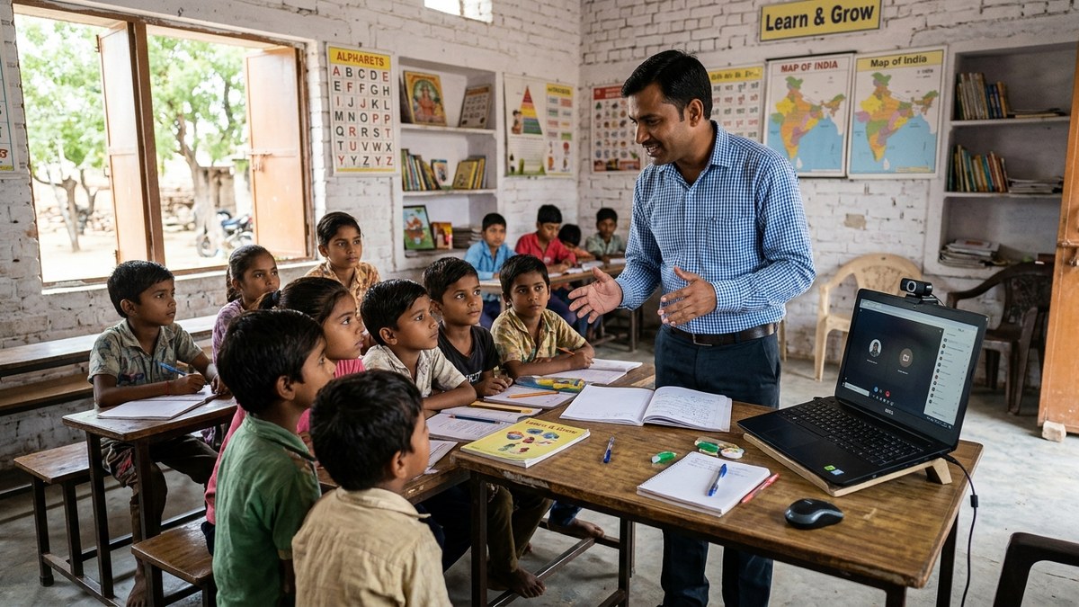 Parent teacher communication through digital learning community centre