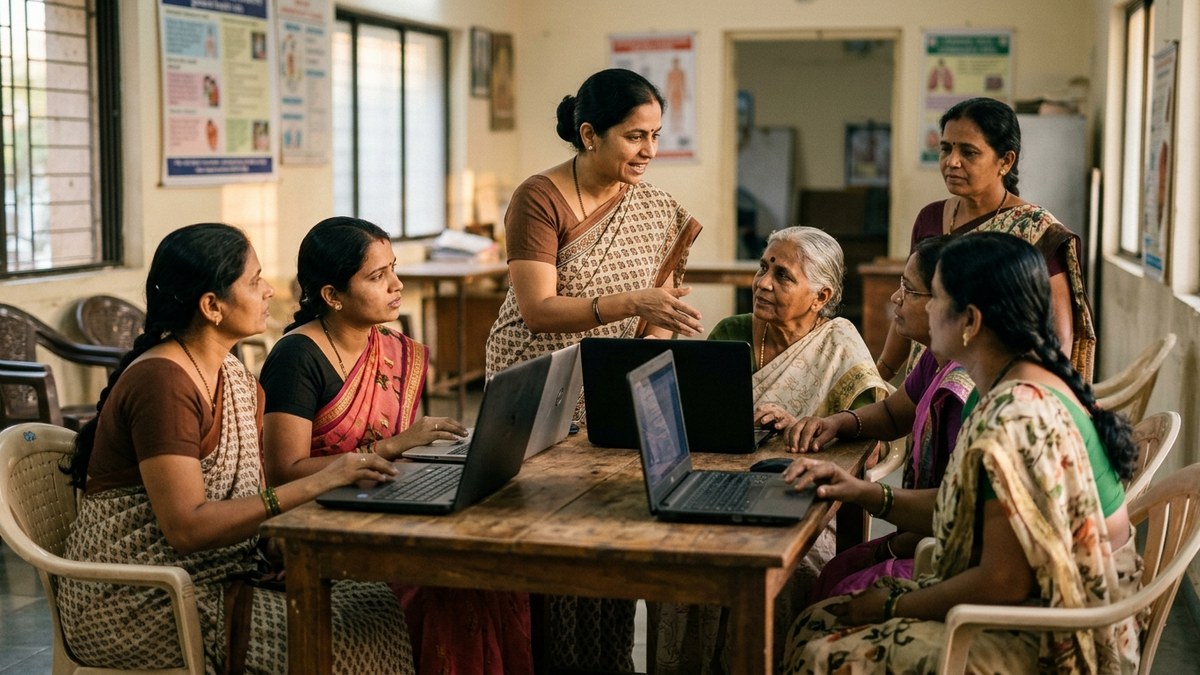 digital literacy for homemakers teaching digital skills to neighborhood women