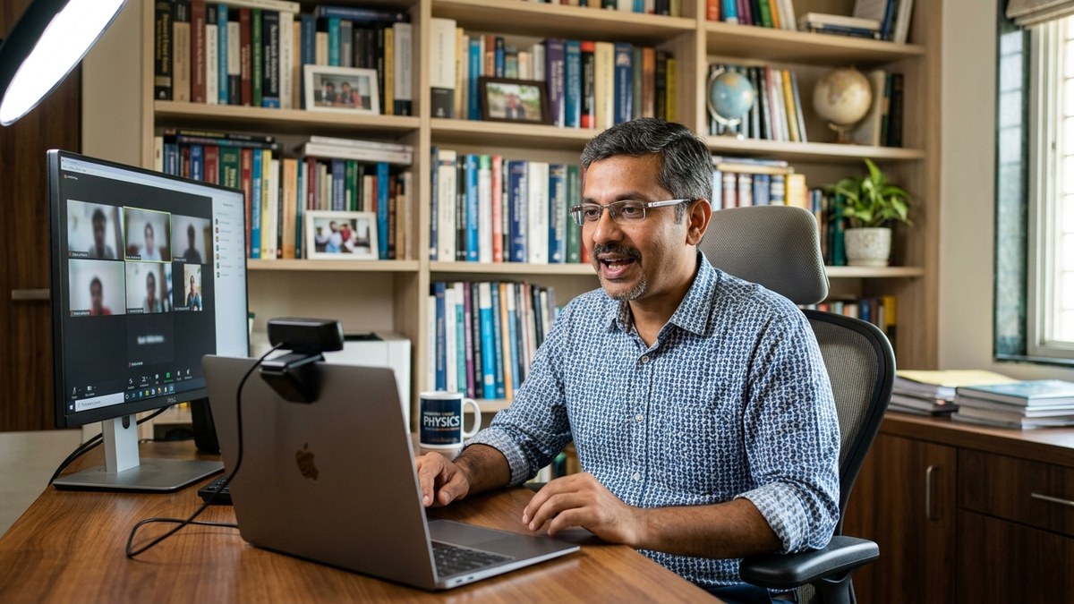 AI tools for Indian teachers - educator during online video class