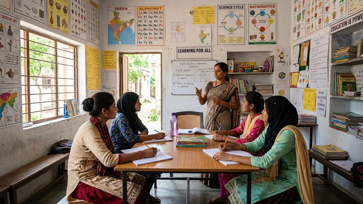 Indian community learning centre where you can start tuition centre from home with multiple students