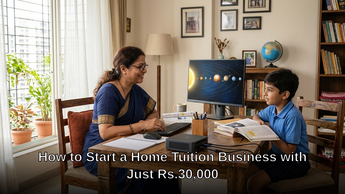 home tuition business setup with APNA PC