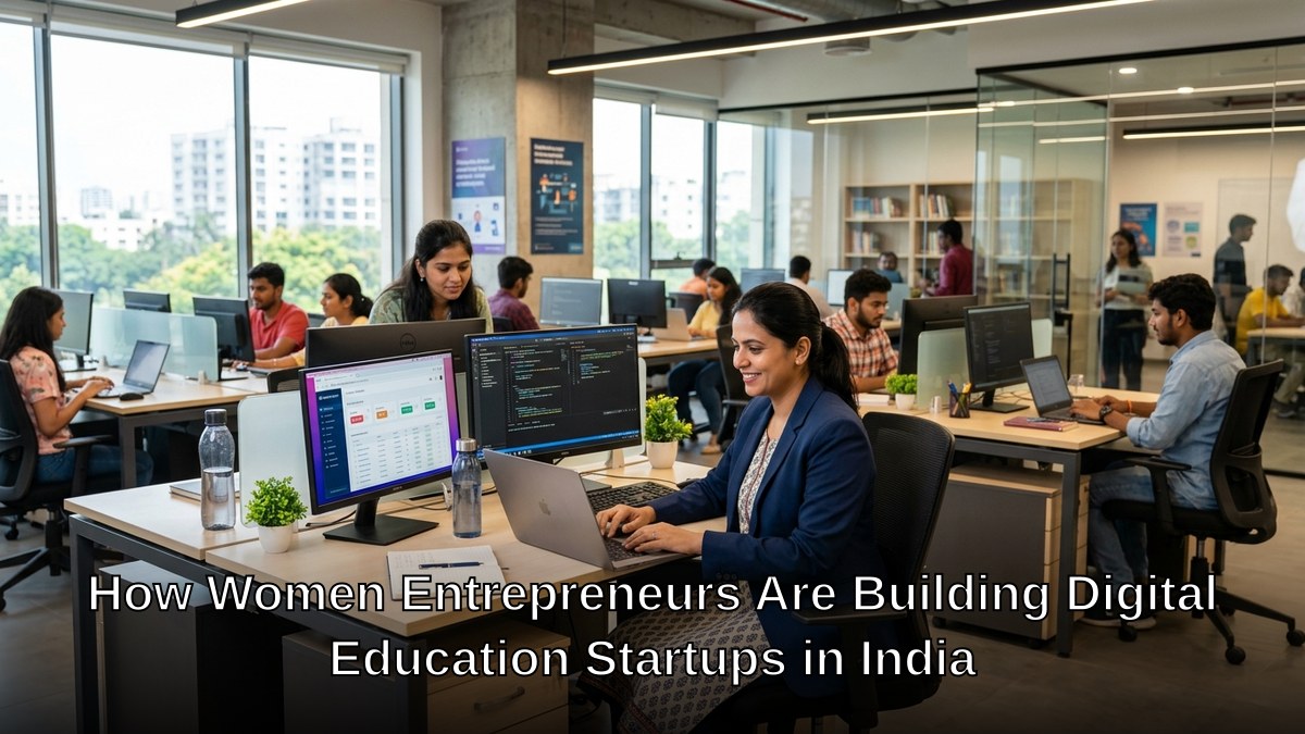 women entrepreneurs digital education startup India