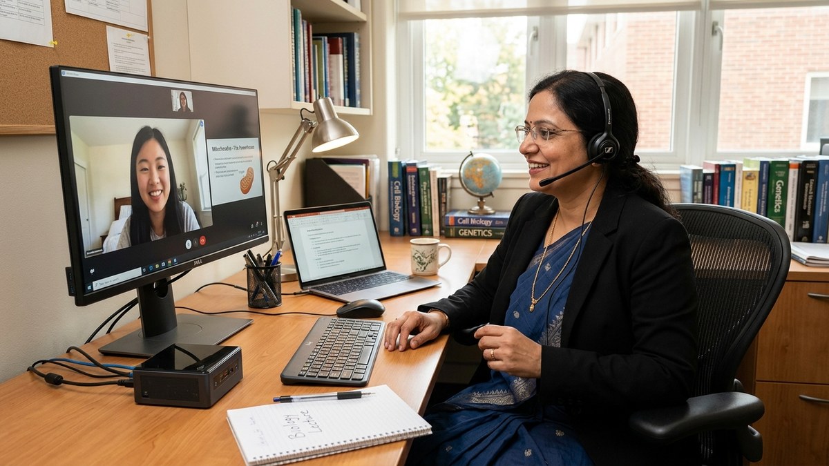 AI tutoring business from home with education software