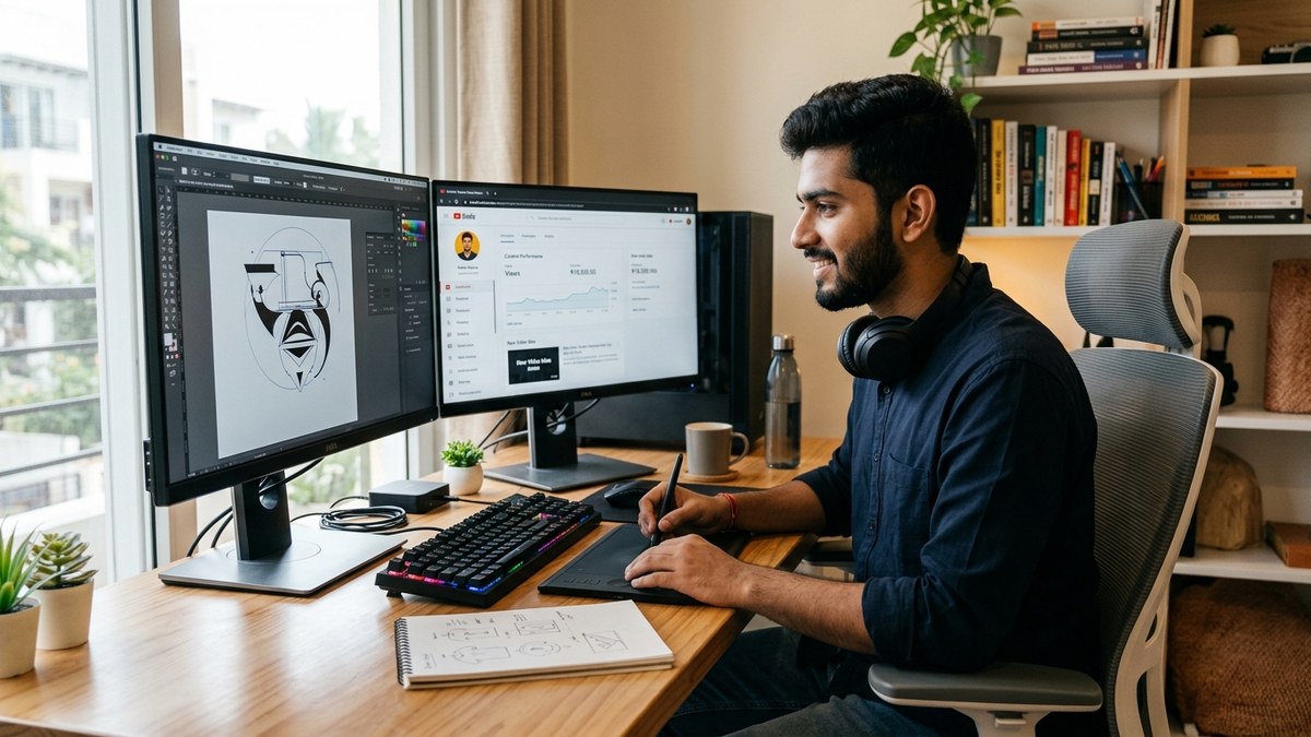 freelancing for students under 18 earning through graphic design