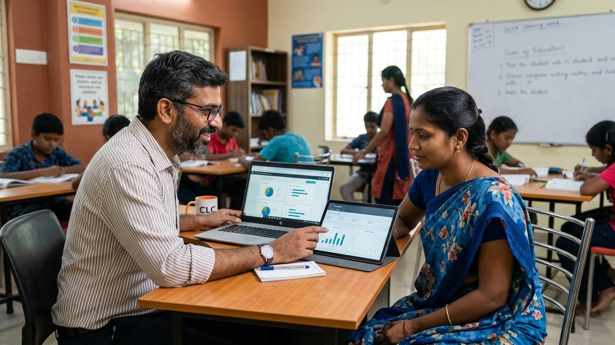 parent teacher communication India digital tools sharing student progress