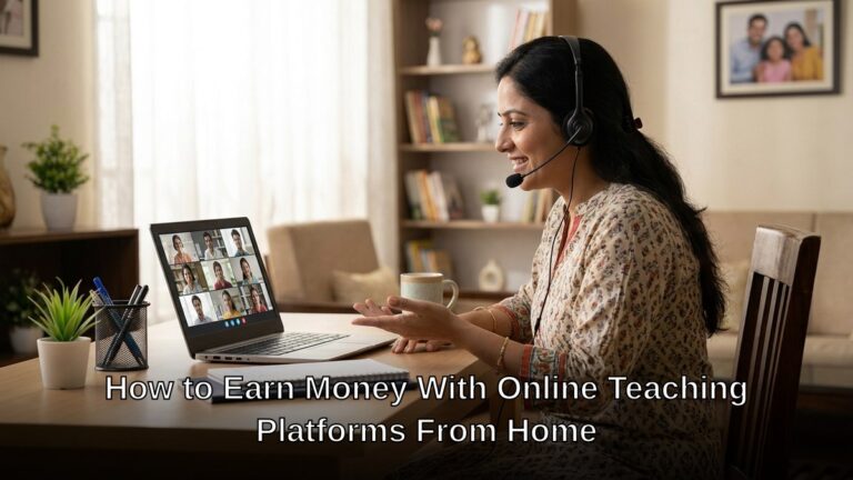 How to Earn Money With Online Teaching Platforms From Home