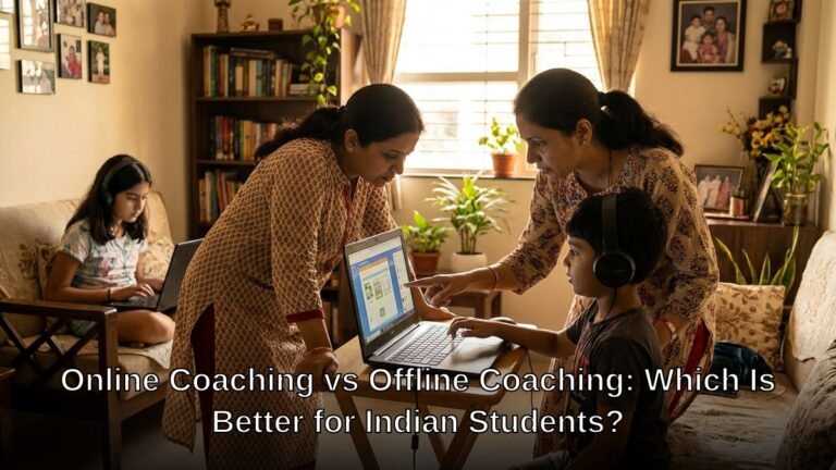 Online Coaching vs Offline Coaching: Which Is Better for Indian Students?