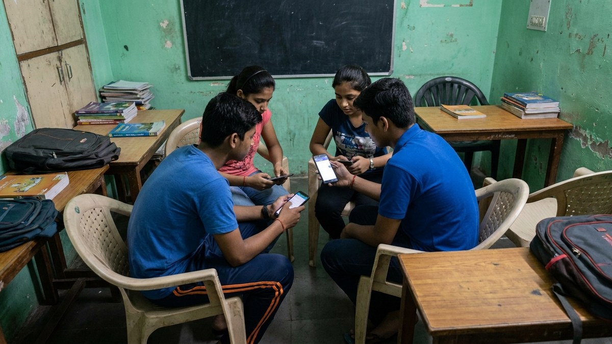 Telegram bot homework reminders teachers send reaching students on smartphones