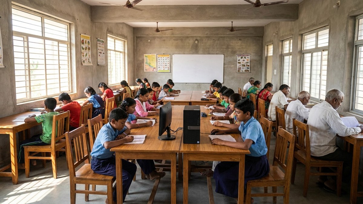 Community skill development learning centre in India